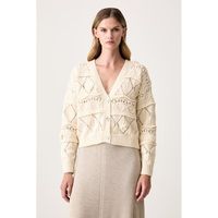 fracomina chaqueta de punto fy26wt8038k47401 para mujer