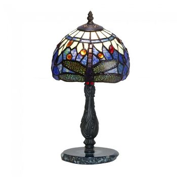 Lámpara de mesa belle epoque cristal tiffany ii