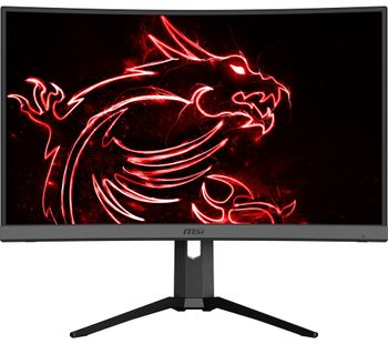 MSI Optix MAG272CQR Quad HD 27 Curved LED Gaming Monitor - Black, Black