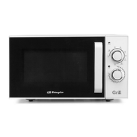 horno microondas con grill orbegozo mig 2531 25 litros blanco