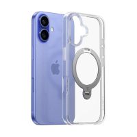 funda para movil torras ostand spin cover transparente con anillo soporte para iphone 16