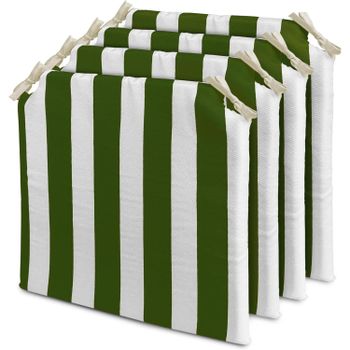 Reino Mansidi SL - Cojín de Silla 40x40x3cm (Pack 2/4/6)