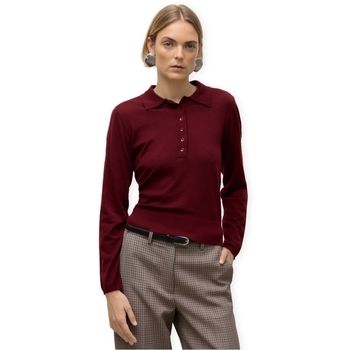 Aware Jersey Noos Polo Sikita - Zinfandel para mujer