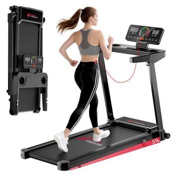 Cinta De Correr Plegable Q8, Velocidad 1-12 Km/h, Inclinación Manual Del 5 %, Rattantree