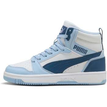 Puma Zapatillas altas REBOUND V6 MID WHITE 393831 32 para niña