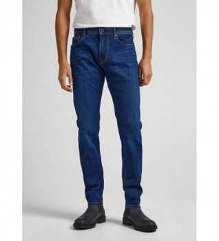 Pepe Jeans para hombre. PM206326WN9 Jeans Stanley marino (31/34), Casual, Algodón, Denim, Sostenible