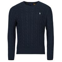 polo ralph lauren jersey jersey de cuello redondo en punto trenzado para hombre