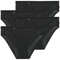sloggi culote y bragas romance tai pack de 4 para mujer