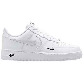 Nike Deportivas Moda Air Force 1 '07 LV8 White Black Reflect Silver para mujer