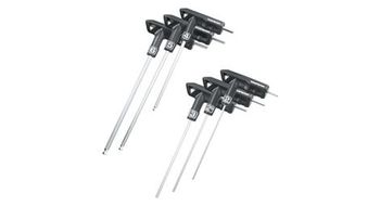 T handle duohex wrench set  6 tools