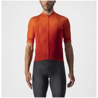 castelli a tutta jersey - xl - fiery red