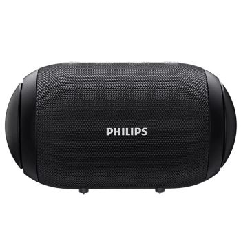 PHILIPSTAS3209 Altavoz impermeable IPX7 Bluetooth 5.3 portátil, altavoz de 57 mm de gran tamaño, graves impactantes, ilu