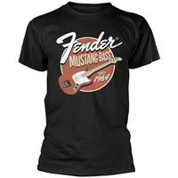 fender camiseta mustang bass para hombre