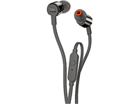 reacondicionado seminuevo muy bueno auriculares de boton - jbl t210 de boton con cable microfono control remoto negro