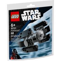 lego star wars tie advanced mini-construction 30727 68 piezas