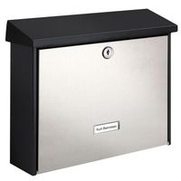 buzon london 6867 bs acero inoxidable plateado burg-wachter
