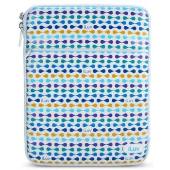 Iluv Festival Funda de Cuero Estampada para Tablets hasta 10.1