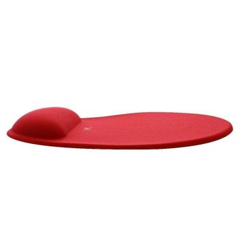Alfombrilla TnB Ergo TSED100RD con Reposamuñecas de Gel Roja