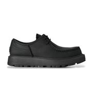 ugg para hombre 1180496 botas de piel loften chukka negro 40 plano cordones casual