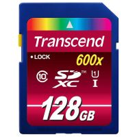 transcend 600x sdxc 128gb uhs-i u1 clase 10