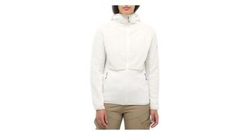 Sudadera con capucha millet chamonix highloft de mujer forro polar blanco