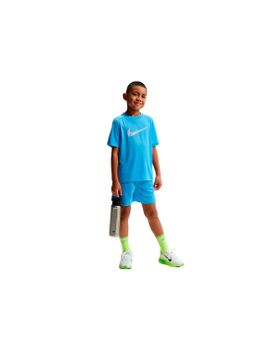 Camiseta de Fitness Nike Nk Df Multi Hbr Niño Azul