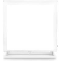 estor enrollable translucido a medida - estor enrollable tamano 80x250 - estor color blanco  blindecor