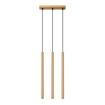 Lámpara de techo dorado acero alt. 110 cm