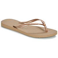 havaianas chanclas slim logo metallic para mujer
