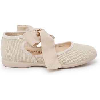 Pisamonas Bailarinas Mercedita Escotada Con Lazada Tobillo para niña