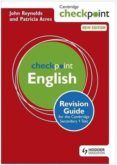 cambridge checkpoint english revision guide for the cambridge secondar