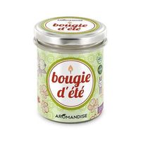 vela de verano - hierba de limon y geranio - 30h