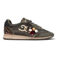 carmela zapatos de tacon deportivo 16423401 kaki para mujer