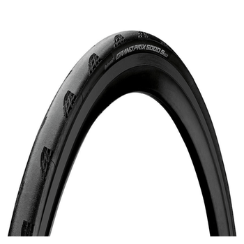 Cubierta Continental Grand Prix 5000 All Seasons TR Negro 700x25-28, Tipo mm 700X25