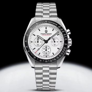 Reloj PAGANI DESIGN 2026 Nuevo V5 PD1701 para Hombre, Reloj de Cuarzo de Lujo, Deportivo, Cronógrafo, Cristal de Zafiro AR, Resistente al Agua 100M