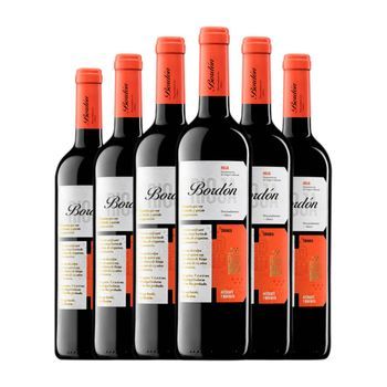 Bodegas Franco Españolas Vino Tinto Bordón Rioja Crianza 75 Cl 13.5% Vol. (pack De 6 Unidades)