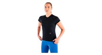 Camiseta de manga corta running circle get ready negra