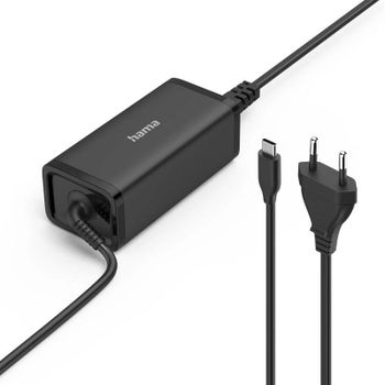 Cargador portátil Hama 00200024 100W USB-C Power Delivery compacto negro