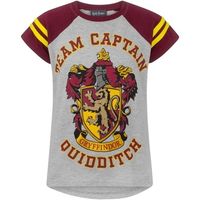 harry potter camiseta quidditch team captain para nina