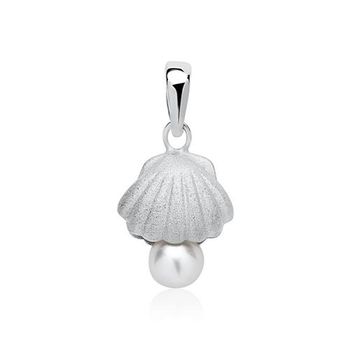 Colgante plata 925 concha con perla