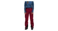 pantalon impermeable peak performance vislight gtx c knit rosa mujer