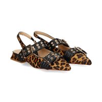 alma en pena zapatos planos mujer - marron talla 39