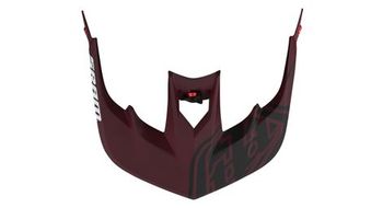 Visera de recambio para casco troy lee designs stage bordeaux