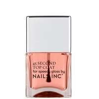 nailsinc 45 second top coat rapid dry top coat powered by hardening retinol 14ml