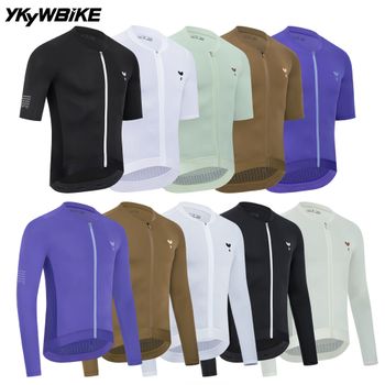 YKYWBIKE 2026 Jersey de ciclismo para hombre, camiseta de bicicleta de verano y primavera, Maillot de bicicleta de carretera, ropa de ciclismo transpirable para equipo profesional
