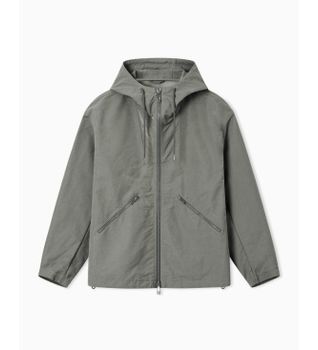 A|X Armani Exchange para hombre. XM002258AF22392U8097 Chaqueta Urban gris (S), Casual, Poliéster, Manga larga