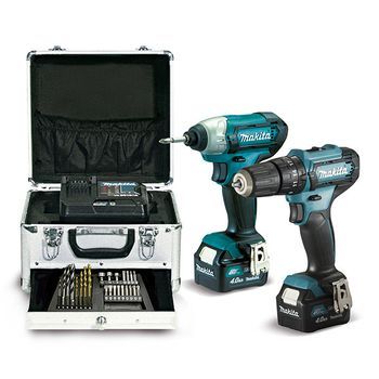 Combo Hp333d + Td110d 12v Cxt 4a - Makita - Clx228smx1