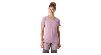 Camiseta helly hansen skog recycled graphic violeta mujer