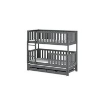 litera lea 90x200 gris