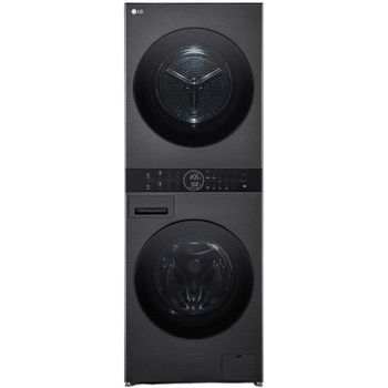 LG WT1210BBF.APBQKIS Lavasecadora Independiente de Carga Frontal 12Kg/10Kg A Negra
